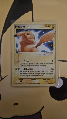 Carte pokémon pikachu gold - carte,