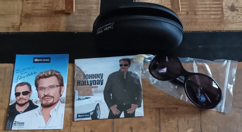 Johnny hallyday lunettes - johnny,