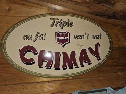 Chimay triple plaque - triple,