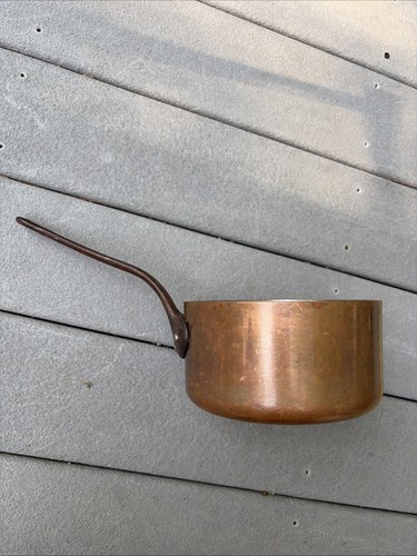 Vintage copper saucepan - vintage,