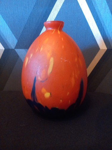 Ancien vase soliflore pate - ancien,