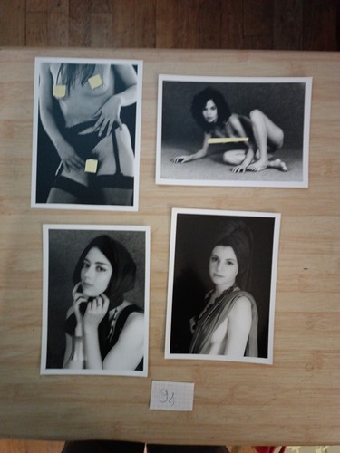 Lot photos argentique nu - lot, 4