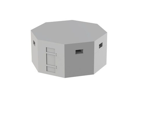 Bunker pillbox wwiied01 - bunker,