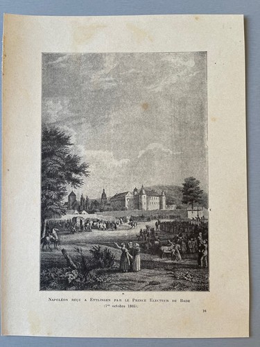 Gravure ancienne soleil - gravure,