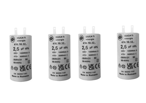 Lot condensateurs 2 5µf - 4, 2,5µf