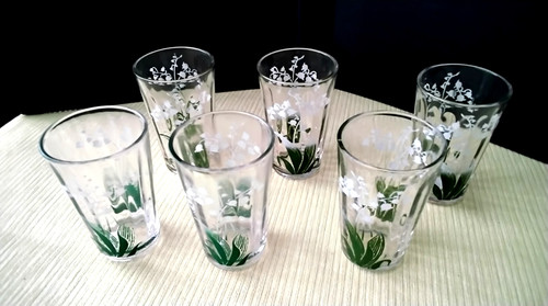 Verres gobelets anciens - verres,