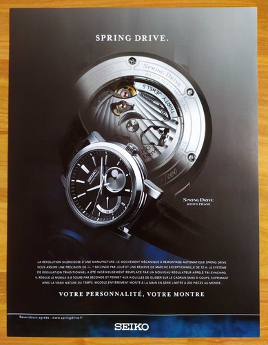 Publicité papier montre - papier,