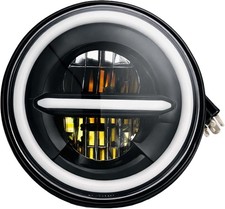 Phare led moto 7 - phare, hi-lo
