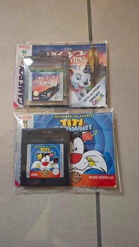 Game boy color francais - boy, titi