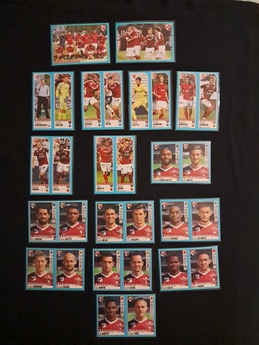 Lot sticker panini foot - lot, de