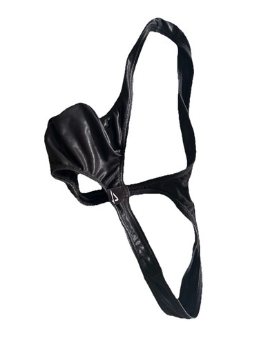 Mini string homme effet - mini, cuir
