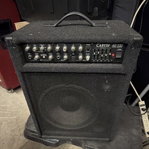 Carvin 100 guitar amplifier - carvin,