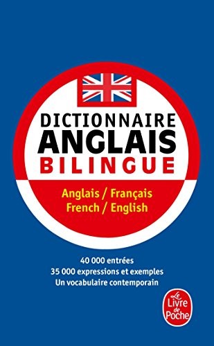 Dictionnaire poche anglais - de,