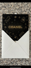 Carte chanel dorée - carte,