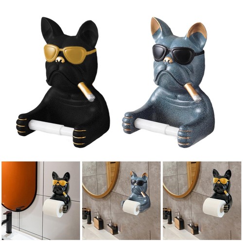 Porte papier toilette mural - toilette, en