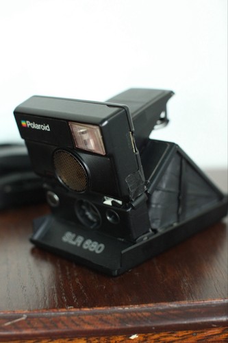 Polaroid slr 680 film tested - polaroid,