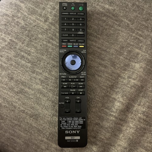 Sony rmt b101a blu ray - bd, blu-ray