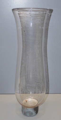Ancien verre pour lampe - verre,