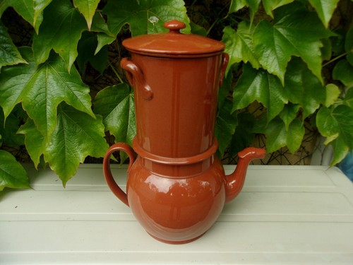 Grande cafetiere faience - cafetiere,