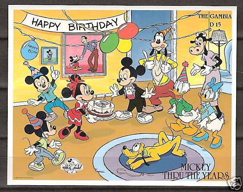 Gambia disney 815 - disney, #