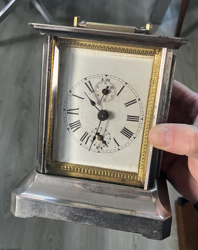 Ancienne pendulette officier - ancienne,