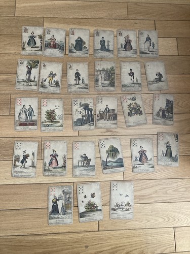 Vintage cartomancie jeux - cartomancie,
