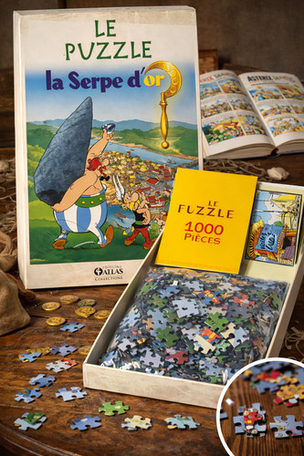 Puzzle astérix serpe - la,
