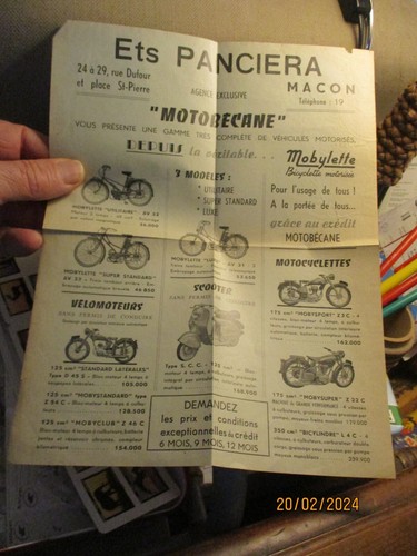 Ancien catalogue ancienne moto - ancien,
