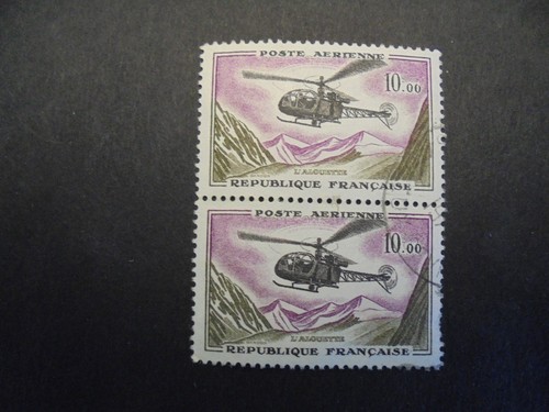 Timbre france aerien - /,