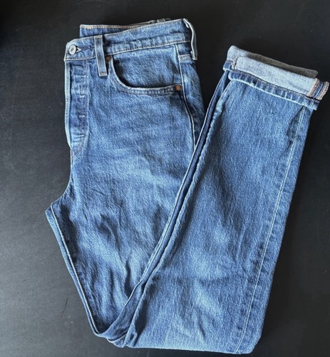 Levi blue straight leg denim - levi's,