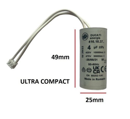 Condensateur 4uf 4µf - condensateur, 4uf/4µf