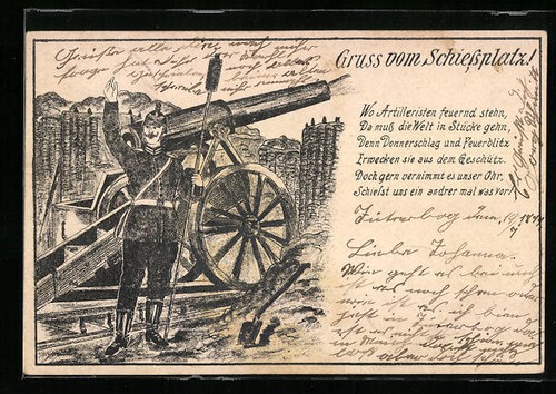 Carte postale artiste - carte,