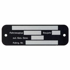 SIP 11039000 Plaque Piaggio&Co. Gênes Piaggio 125 Vespa PX Et VNX 1981-2005