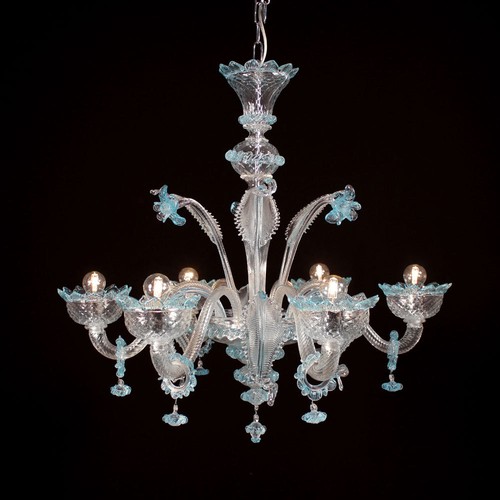 Lustre verre murano 6 - lustre,