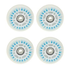 Lot de 4 roues de roller hockey 72, 76 et 80 mm