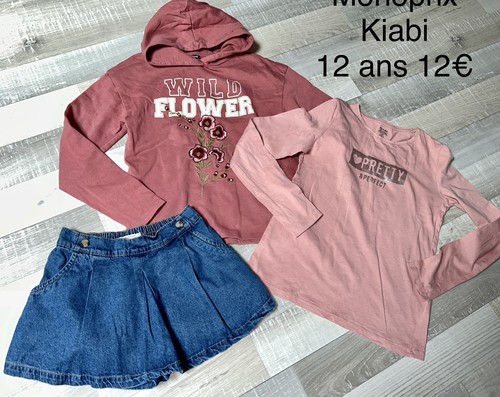 Monoprix kiabi ans - fille,