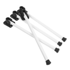  1 jeu de pieds de table pliants pieds de table basse en métal petits pieds de