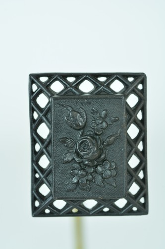 Mourning brooch napoleon iii - mourning,