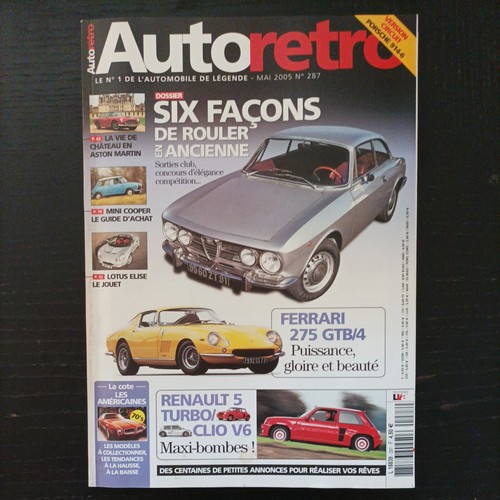 Auto retro 287 - 287, ferrari