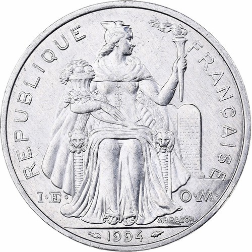 Nouvelle calédonie francs - nouvelle-calédonie,, 5