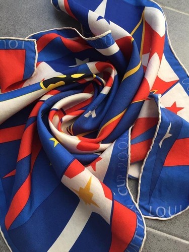 Foulard soie louis vuitton - foulard, cup