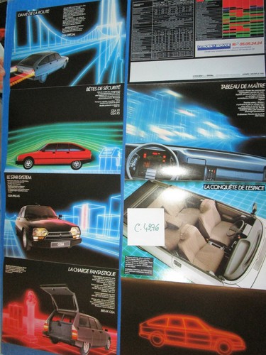4276 citroen gsa dépliant - ,