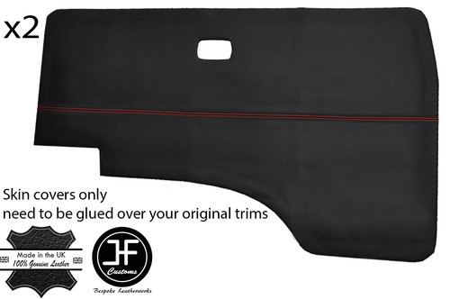 Couture rouge porte carte - 2x,