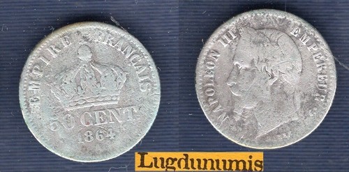 Cent 1864 paris - 1864, en