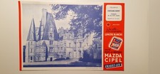 Buvard vintage MAZDA CIPEL N°40 FONTAINE-HENRY Calvados  Château 