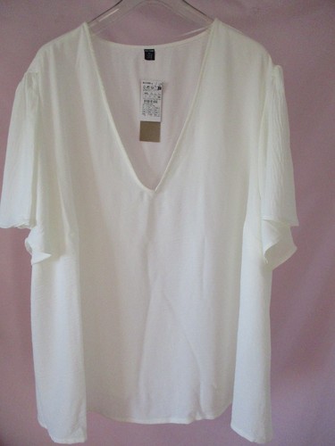 Tunique blouse fluide écru - blouse,