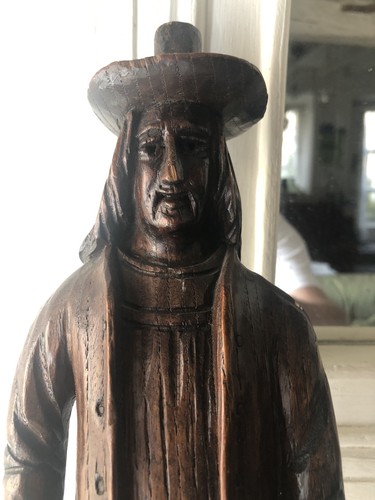 Ancienne statuette bois - ancienne,