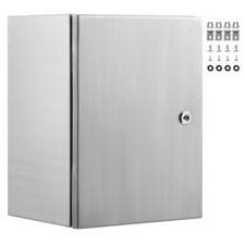 Uimoso Coffret Armoire Boîtier Électrique Acier Inox IP66 Mural 60x50x20 cm
