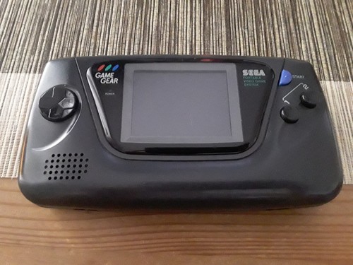 Console sega game gear noire - console,