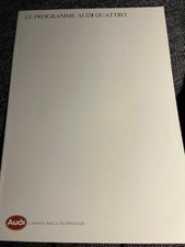 Brochure Audi 80 / 90 / 100 /